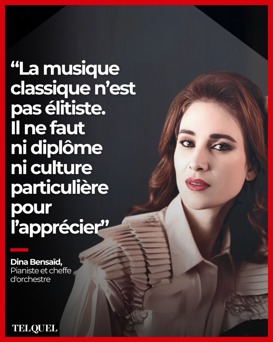 “La musique classique n’est pas élitiste. Il ne faut ni diplôme ni culture particulière pour l’apprécier”

🔗 telquel.ma/2025/06/13/din…