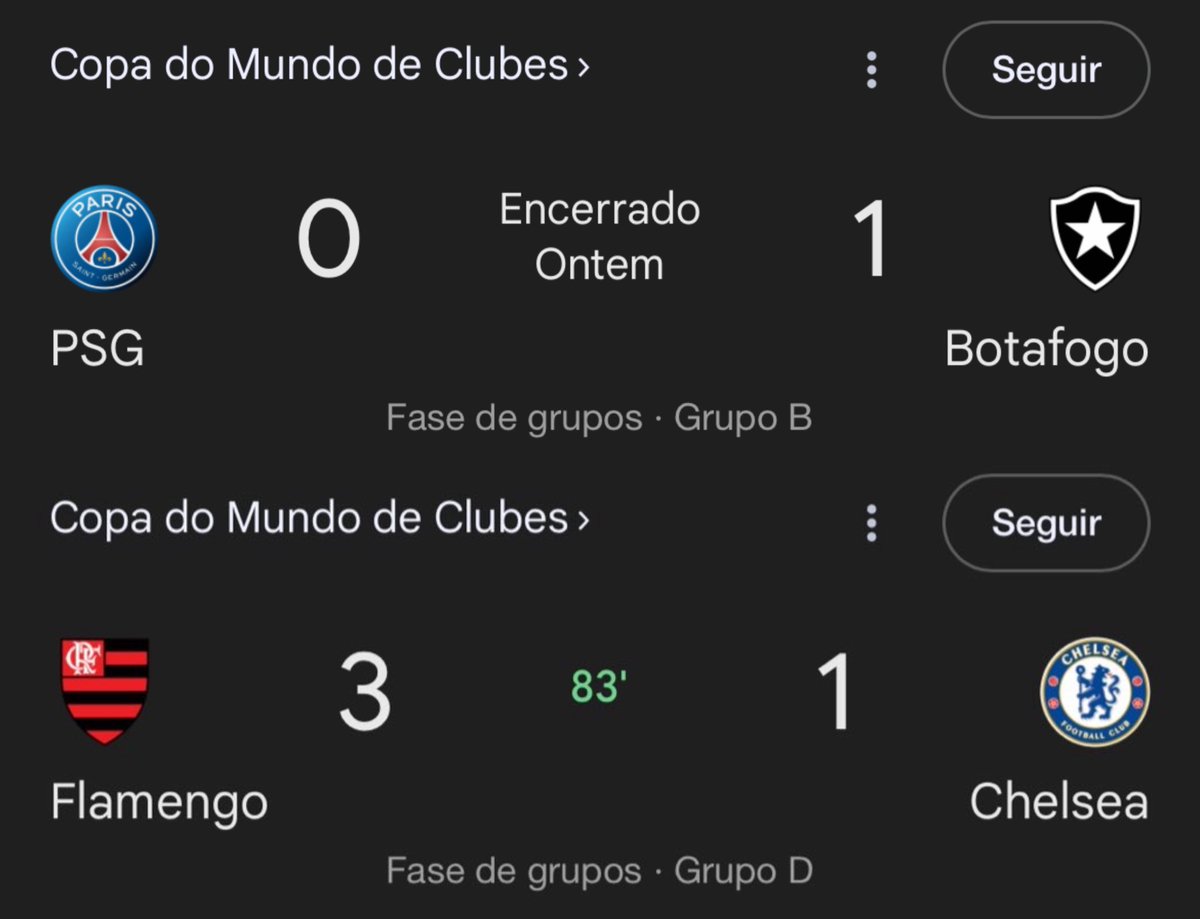 RESPEITEM O FUTEBOL BRASILEIRO!

O FUTEBOL MAIS VENCEDOR DO MUNDO!