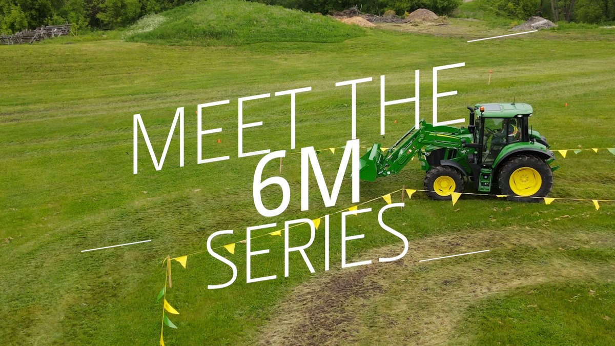 PremierEquip1's tweet image. New John Deere 6M Series tractors have arrived from the factory! Check out our latest video with Premier's very own John Lanting and Ryan Hicks; youtu.be/uuPiWfR7o5w 
Interested to learn more and book a demo? Reach out to your local Premier rep.