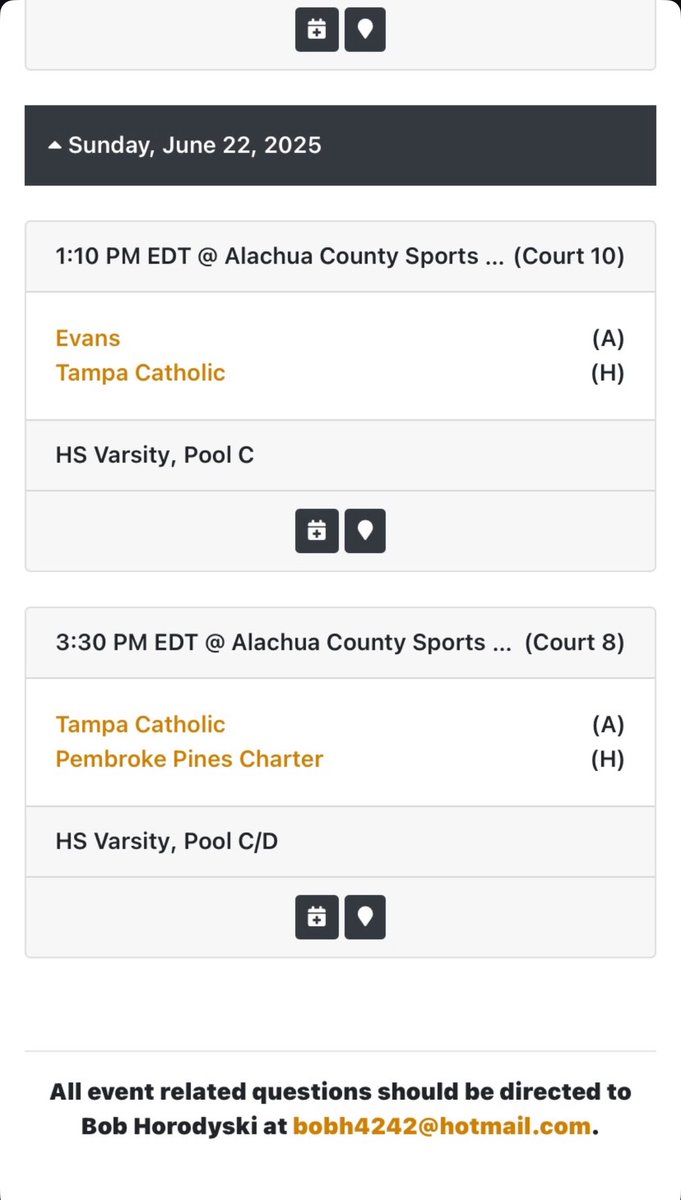 Coaches check out my FABC schedule for Gainesville this weekend!!