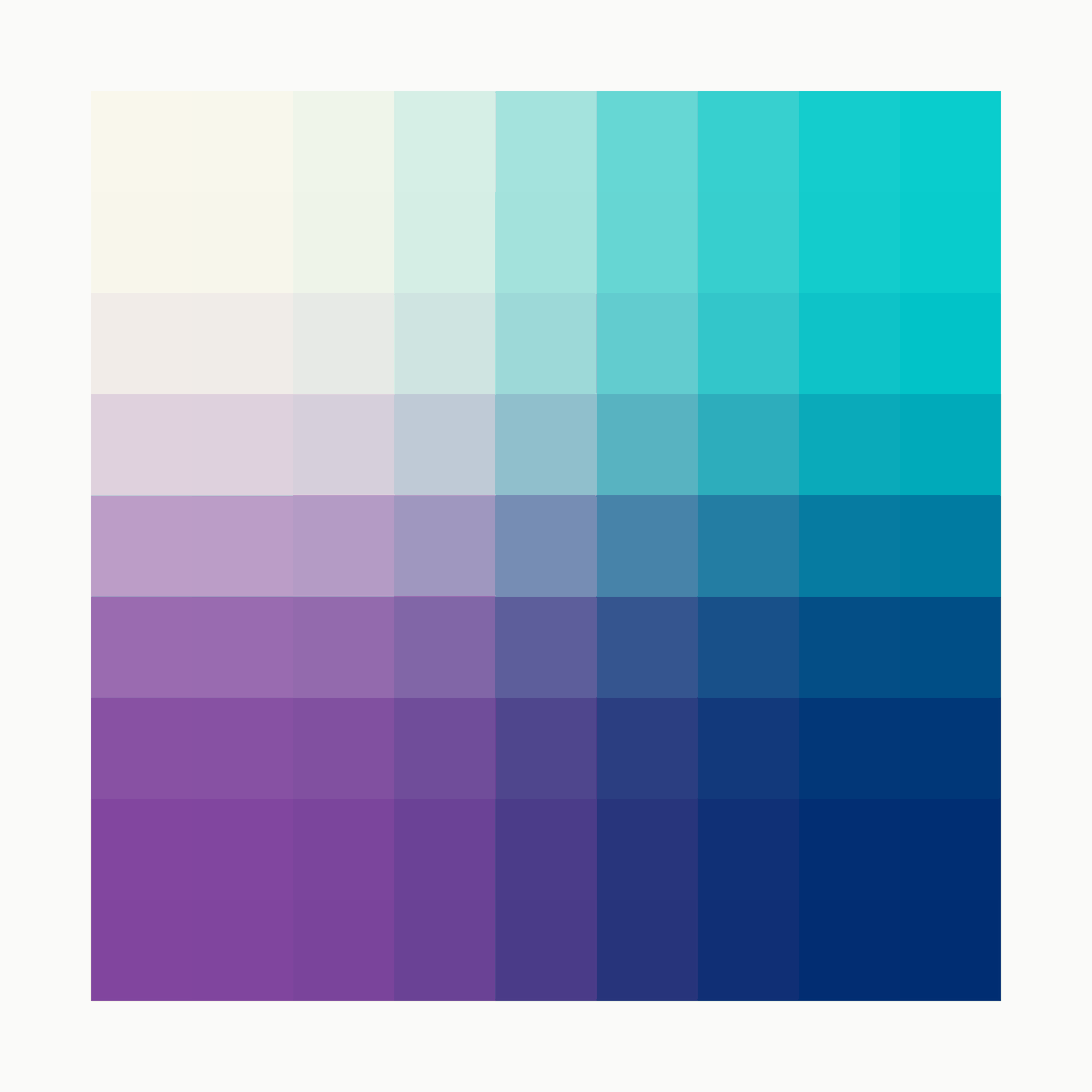 AlexCristache's tweet image. Easiest way to extend a Color Palette with meaningful, harmonious additional tones?

A &quot;Color Interpolation Grid&quot; based on your 2, 3 or 4 base colors. My free #Figma #plugin is linked in first comment.

#ColorPalette #Design #Inspiration #Tools