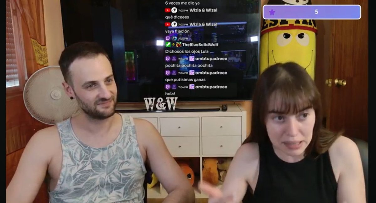 Un nuevo directo <a href="/WizlaWizel/">Wizla&Wizel</a>; con <a href="/rdjstyle/">ℝ𝔻𝕁</a> y <a href="/LulaPop88/">Lula Pop 🐞</a> ante el séquito de la delincuencia <a href="/Roberto_Iborra/">Roberto Iborra Espi</a> <a href="/Pol_con_o/">🦊♆ Poluchito↝ ♆ 🦊</a> <a href="/orpik_/">Orpik</a> <a href="/Maurokeiou137/">Mauro</a> <a href="/BlueSolidWolf/">The Blue Solid Wolf</a> y más delincuentes.

Directo de #JustChatting y leyendo #OnePunchMan209 #OnePiece1152 y teorizando.