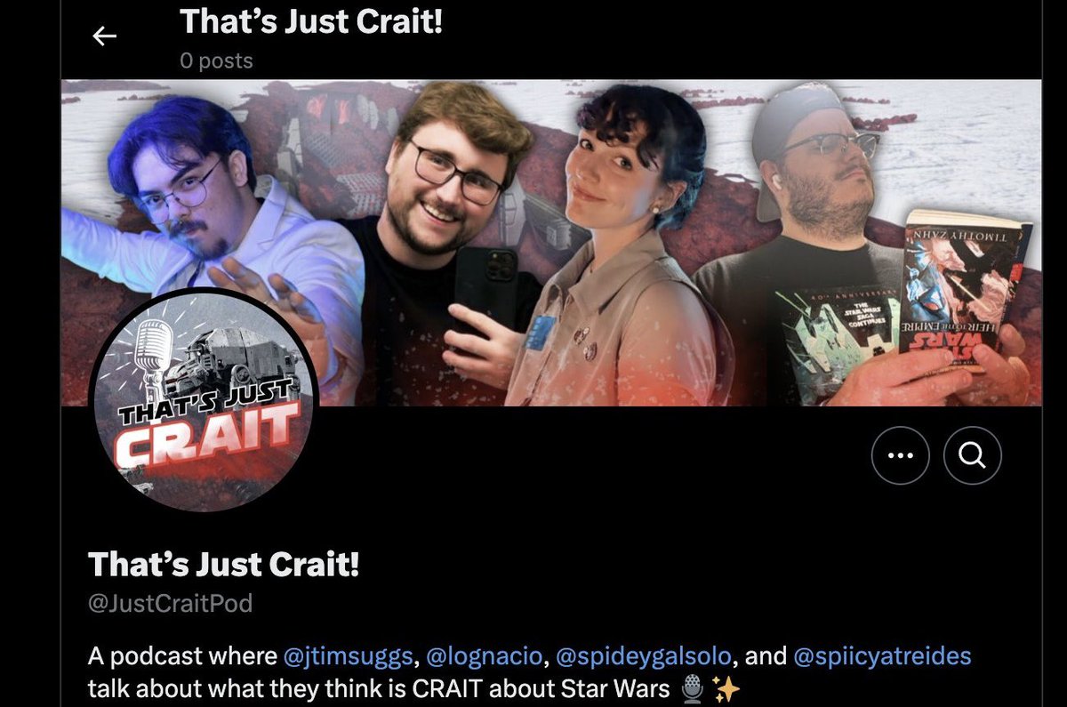 StarTriggered25's tweet image. If you look closely at the “That’s Just Crait” header, jAIcob is sexually assaulting his dream girl. #KeepYourHandsToYourself