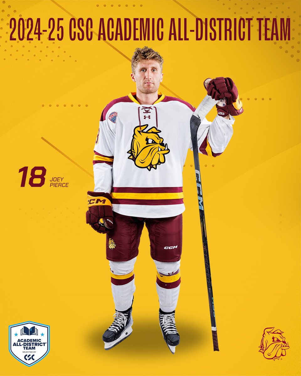 Pierce Named to CSC All-District Academic Team

More on Pierce: umdbulldogs.com/news/2025/6/20…