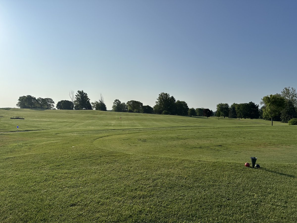 GcsaIowa's tweet image. Thursday was a great day to see more courses in eastern Iowa! Thanks to Jeff at Wahkonsa, Brian at Palmer Hills (including playing a little of the putting course) and Tim at Crow Valley!