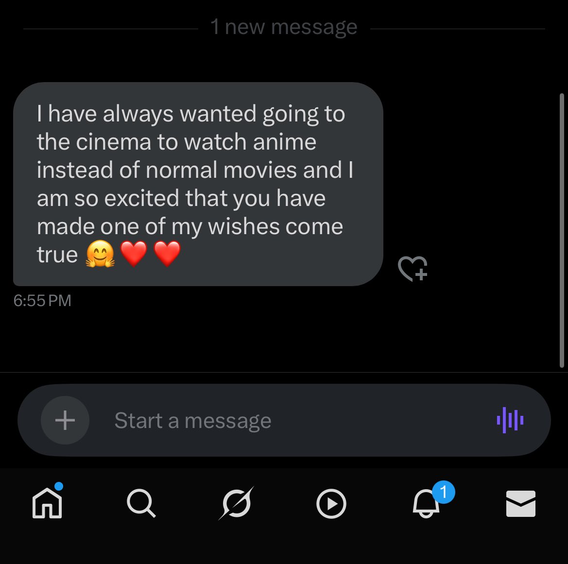 This is the best thing someone has said to me in a long time. ❤️