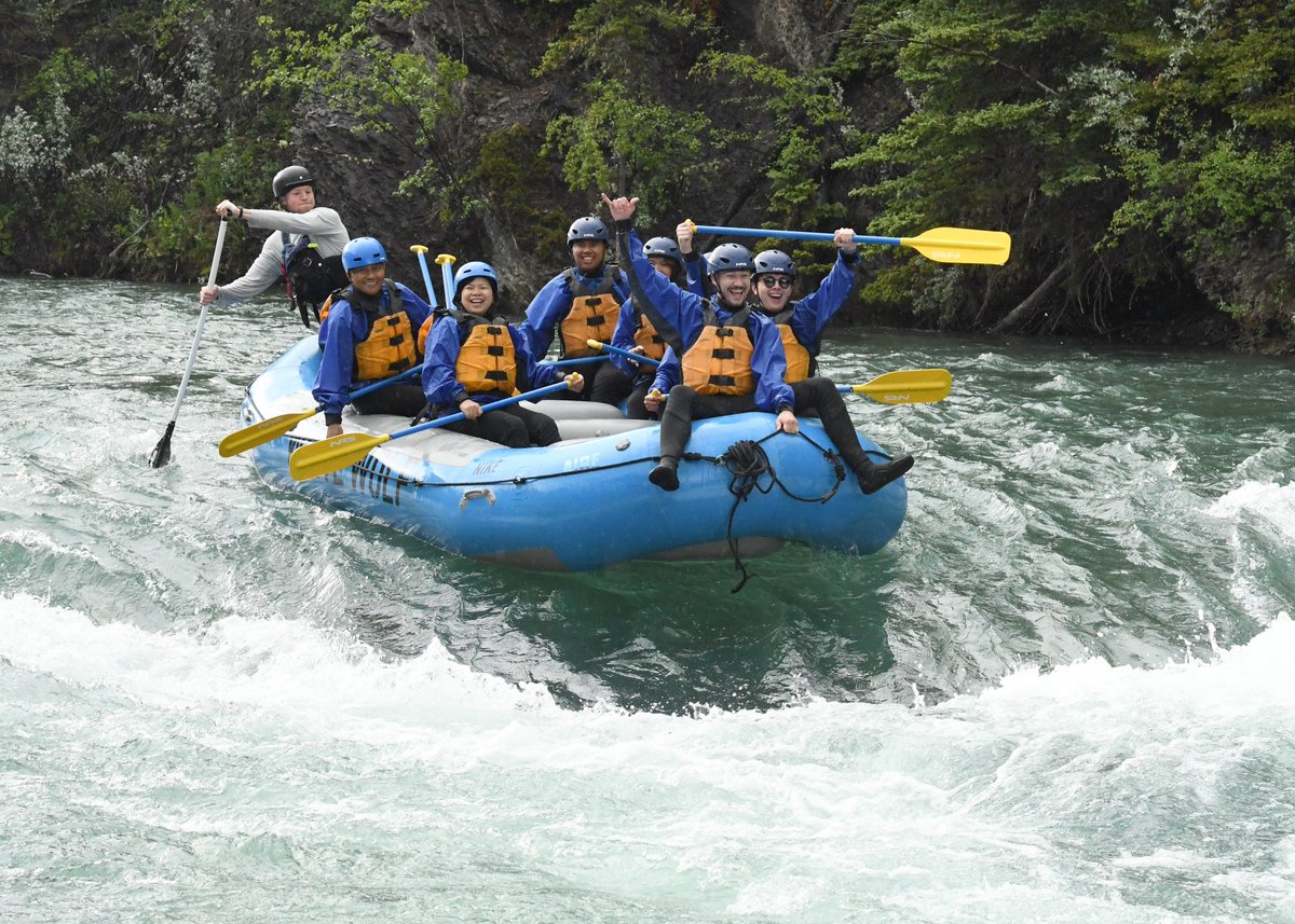 jadahawk's tweet image. Your guide asked “who wants to ride the bull” 

I jumped my ass up there so fast