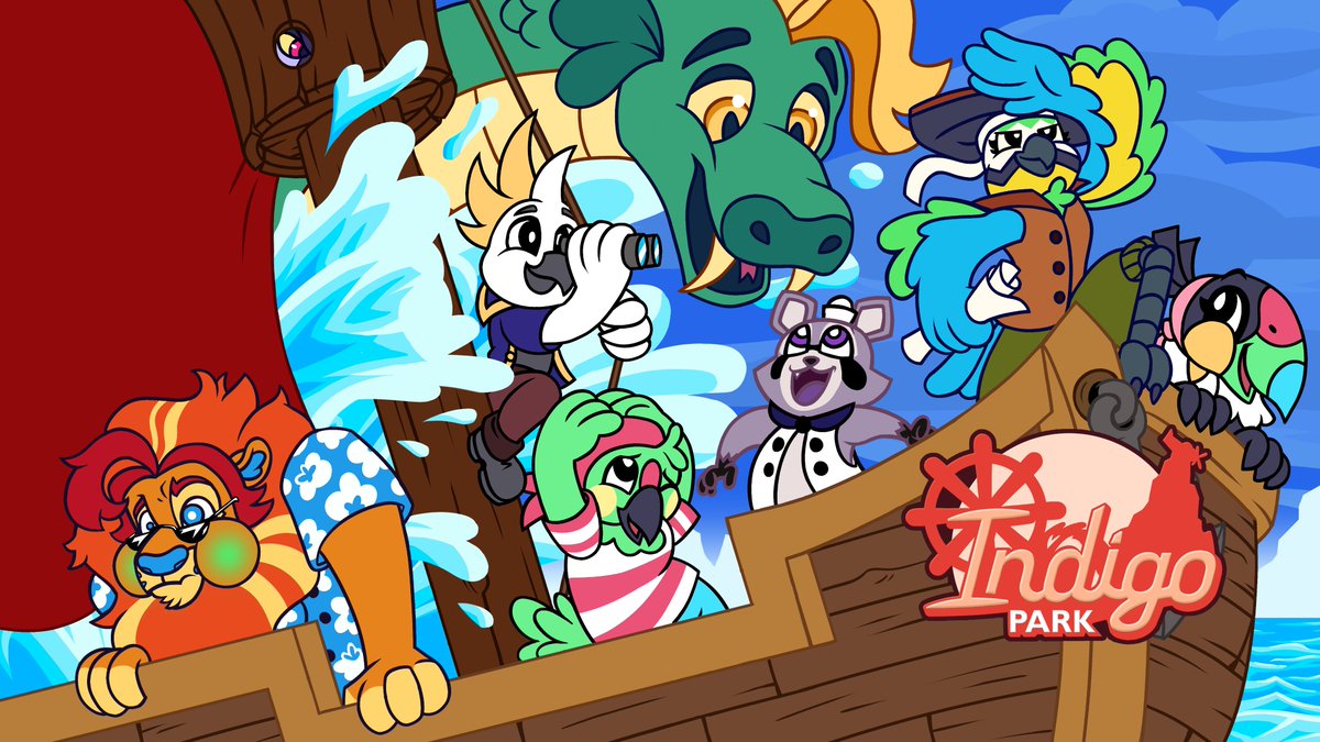 Summer banner for the UniqueGeese / Indigo Park Discord Server

Huge thanks to <a href="/UniqueGeese/">Mason | UniqueGeese</a> for the opportunity to do another banner for the server!
