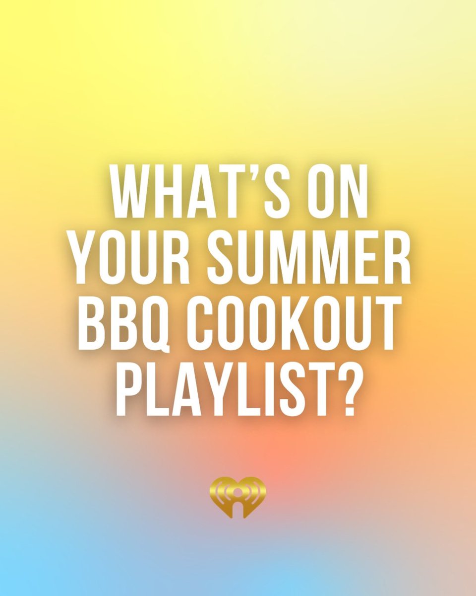It's officially summer 🌞 What's on your playlist?

Get the good vibes going with "Songs of The Summer" 🎧: ihr.fm/SongsOfTheSumm…
