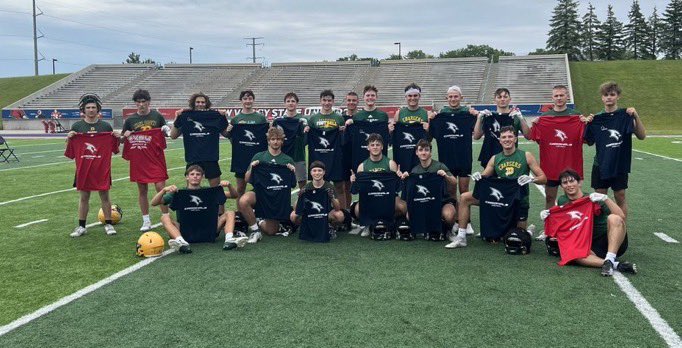 Midland Dow wins the Saginaw Valley State 7on7 Tournament.