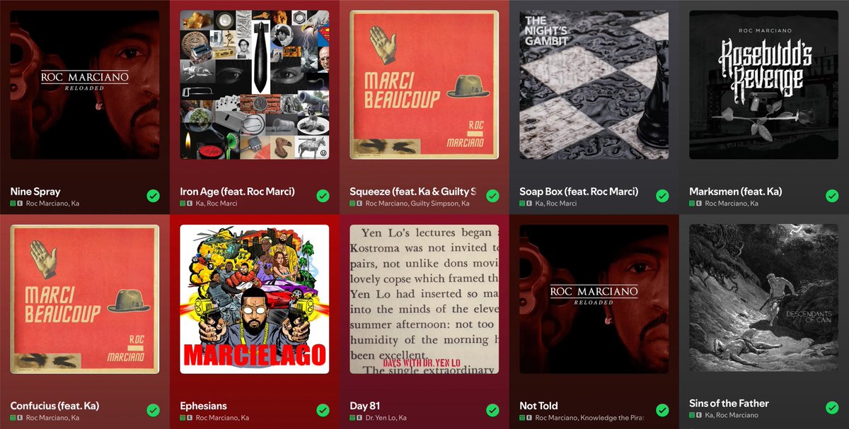 Ka and Roc Marciano were such a great duo. It hurts that we never got that metal clergy album 💔🕊️