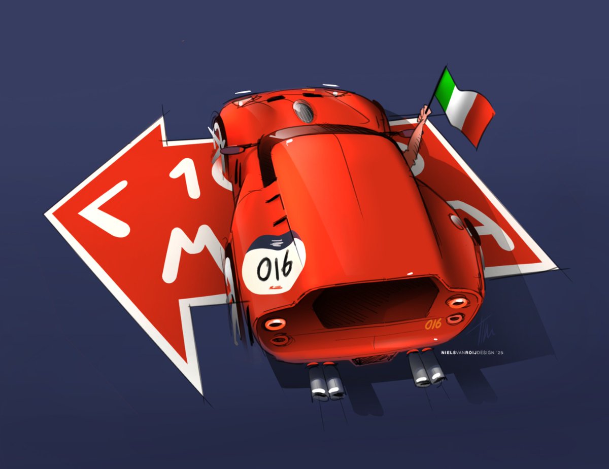 NielsvanRoij's tweet image. Inspired by the Mille Miglia 🇮🇹

Our designers set out to capture the spirit of the most beautiful race in the world — through a series of bold sketches. What do you think?! The left one done by Tim, the right one by Sebastian.

#MilleMiglia #DesignInMotion #Coachbuilding #Car