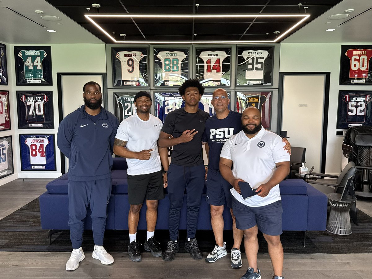 Anthony Sweeney (@tankmanbeast) on Twitter photo I had a great visit <a href="/PennStateFball/">Penn State Football</a>. Thank you for the invite!! <a href="/coachjfranklin/">James Franklin</a> <a href="/DBarnes_18/">Deion Barnes</a> <a href="/RyanSnyderOn3/">Ryan Snyder</a> I had a great visit <a href="/PennStateFball/">Penn State Football</a>. Thank you for the invite!! <a href="/coachjfranklin/">James Franklin</a> <a href="/DBarnes_18/">Deion Barnes</a> <a href="/RyanSnyderOn3/">Ryan Snyder</a>