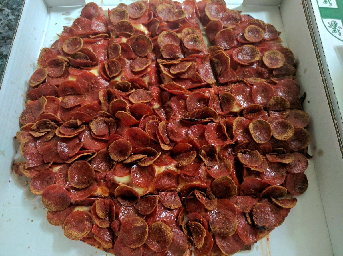 Too much Pepperoni? 

Or you'd still eat it?