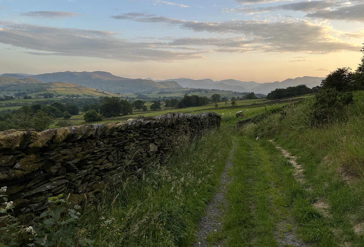 Glorious evening! If a little warm….

#LakeDistrict