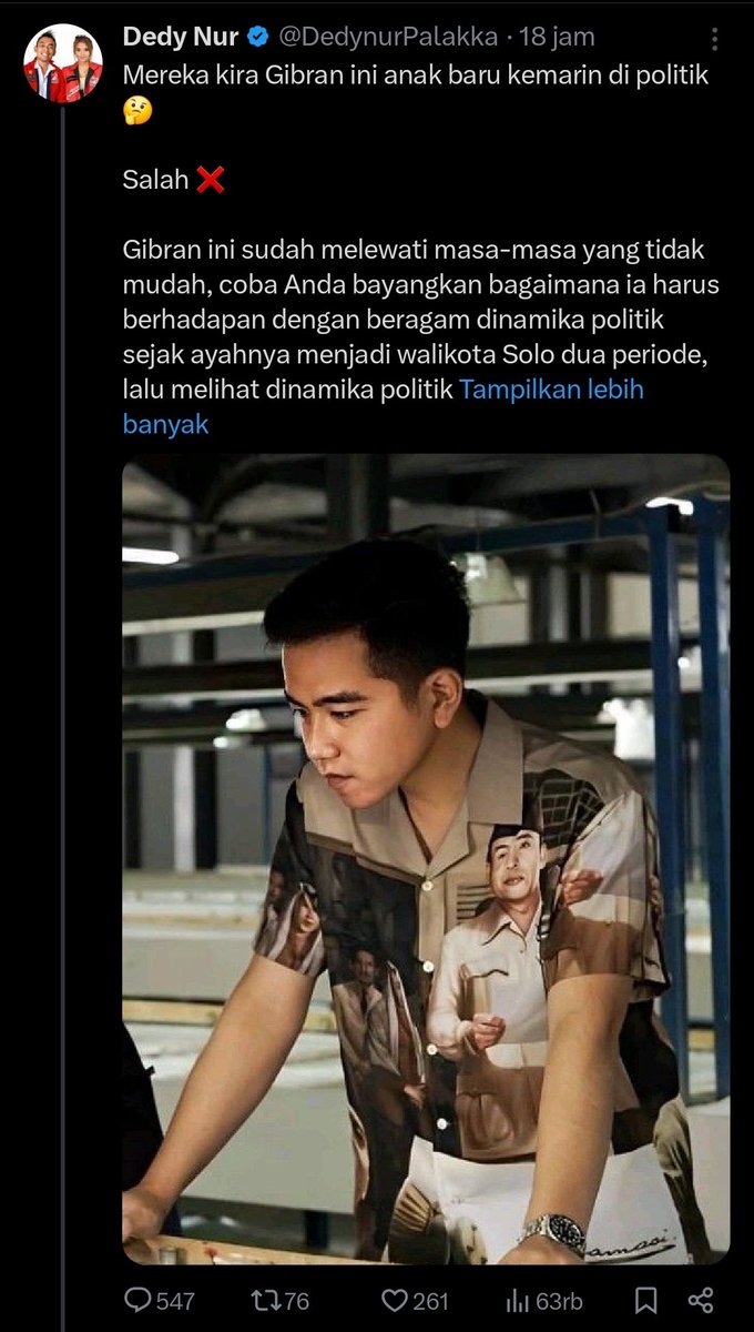 Anak Nabi PSI siapa berani melawan?!

Wong baru ditagih janji 19 juta pekerjaan pakai spanduk aja rakyat dibungkam..