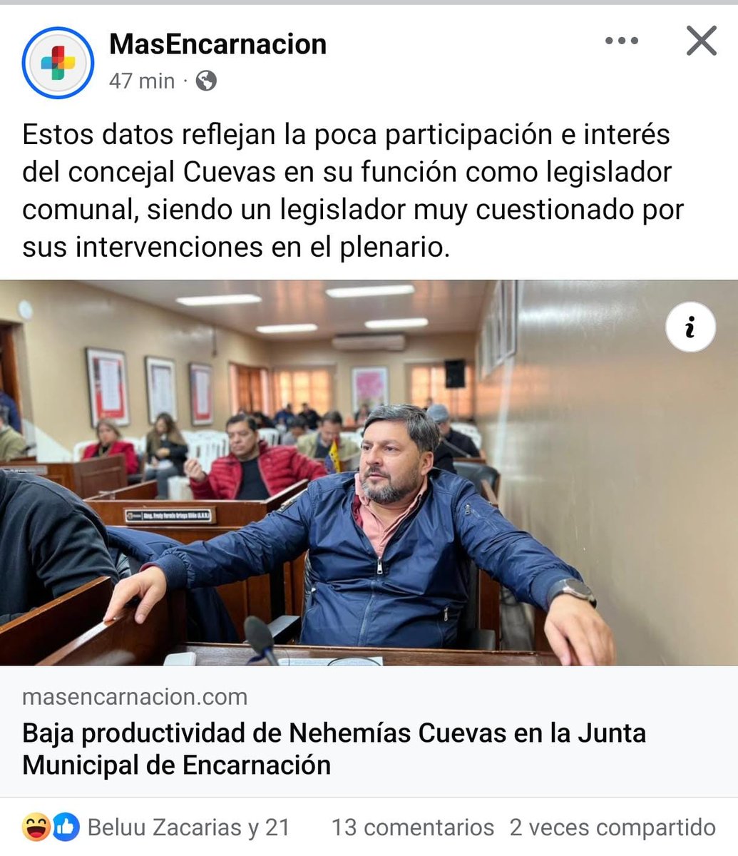 RogelioDRL's tweet photo. @bachinunezpy @nehemiascuevas2 @SenadoresPy @SenadoTV24 https://t.co/2wwQ1URjaz
