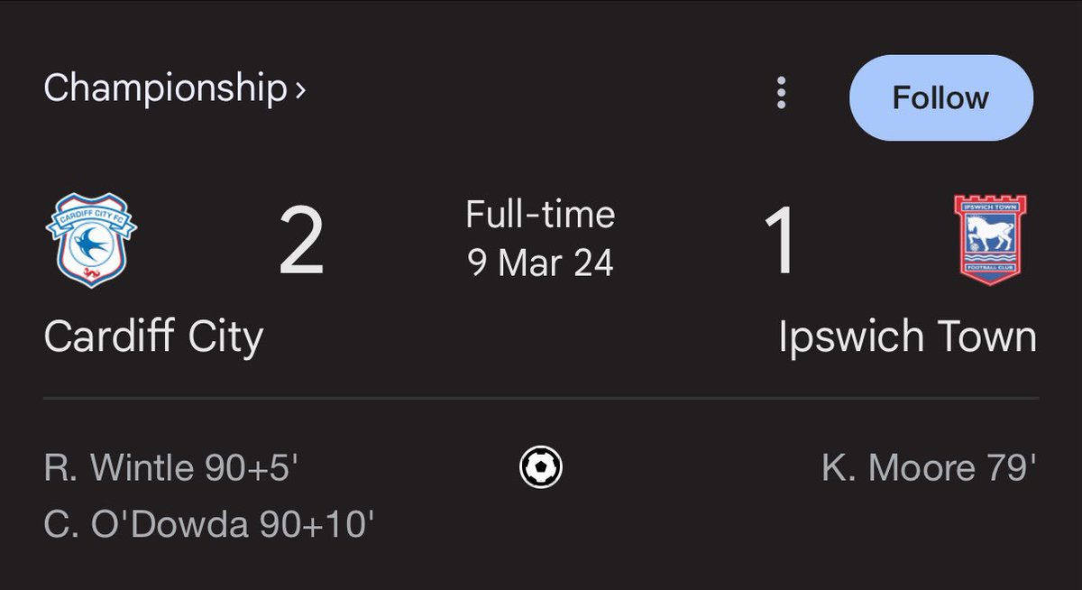 12:30 kick off and all #itfc