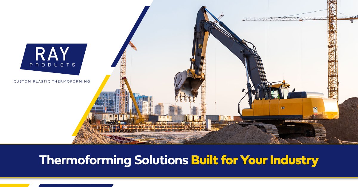 RayProducts's tweet photo. Medical. Transportation. Energy. Industrial. Ray Products supports the industries shaping the future with precision thermoforming solutions. Explore more: https://t.co/YUxAP7uAVR

#RayProducts #PressureForming #Thermoforming #Manufacturing #PlasticsIndustry https://t.co/EPmlb1L7ZE