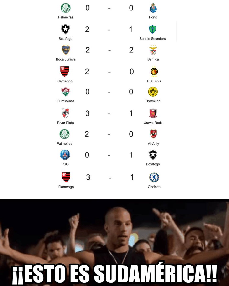 Nunca vuelvan a subestimar el fútbol, el corazón y los huevos del fútbol sudamericano. HISTORIA PURA.