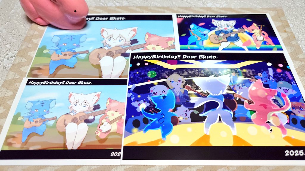 usaginoshu2's tweet image. 素敵なネットプリント企画💫
ありがとうございます🐰💖🍀

【 エクトのテーマ 】
youtu.be/hUzgQSDZCLo?si…

〔 滑猫 feat.ぬこもか 〕
youtu.be/epY9vueAZAE?si…

〔 ぬこもか feat.滑猫 〕
youtu.be/MOT4Be5rrwM?si…

#エクト #もふもふエクト
#ぬめゲコらいふ #ぬこもか
#ウサギノシュージ