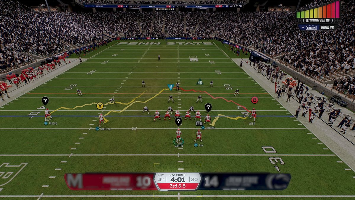 CLICK HERE For College Football 26 GAMEPLAY!
#SponsoredByEA 

📽️➡️ youtu.be/QS1HMYm9vSQ