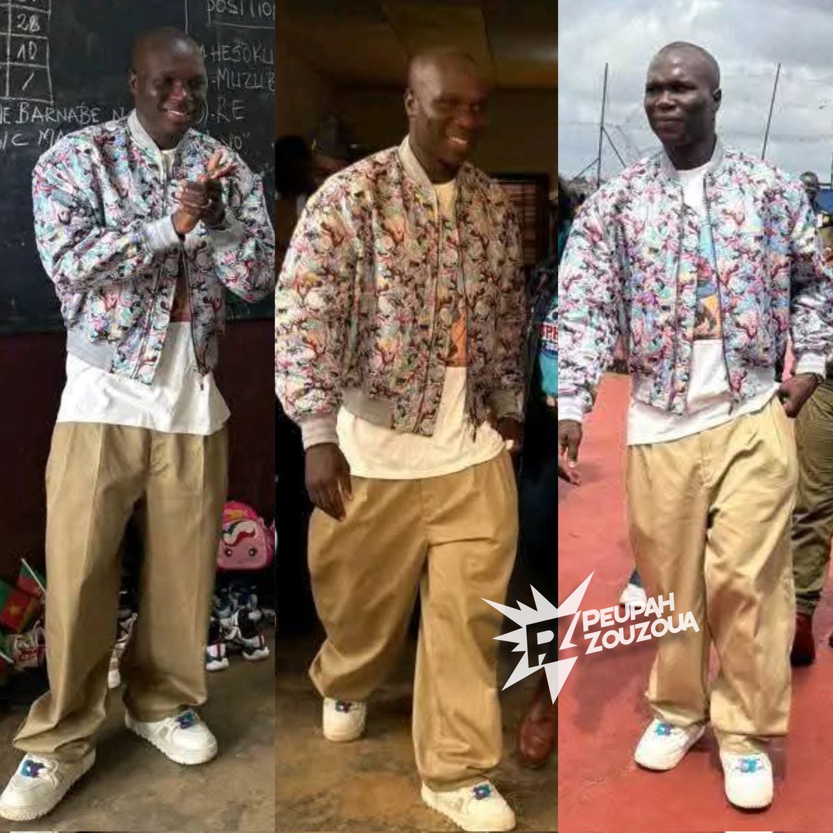 Le capitaine Aboubacar Vincent aperçu ce jour du côté de Yaoundé ! 🤩🇨🇲

Champion et Yorobo à la fois ! 
Notre abouchou a les mêmes goûts de jacket que Onana 🤗