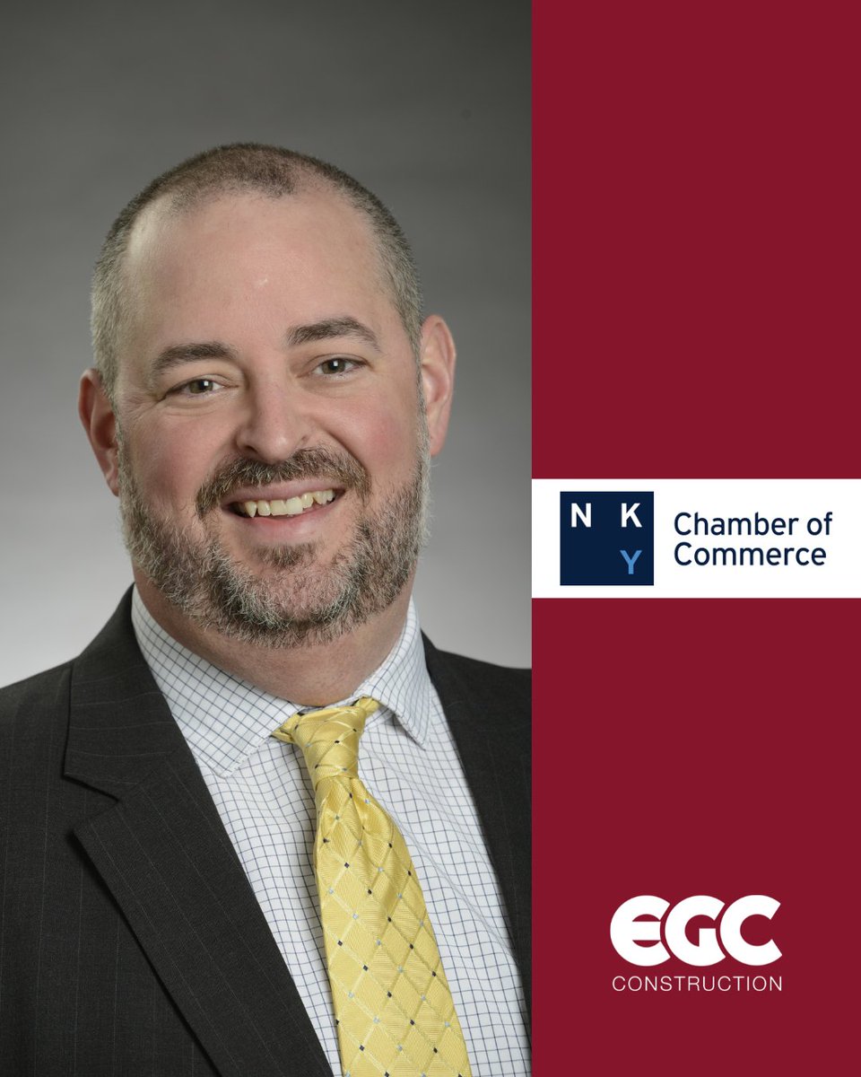EGCConstruction's tweet photo. Congratulations to Ned Kelly (Business Development Executive) for being selected to participate in the 2026 Leadership Northern Kentucky Class 47! https://t.co/6dZW4C6HSW #WeAreBuilding @nkychamber https://t.co/lMuCs705q5