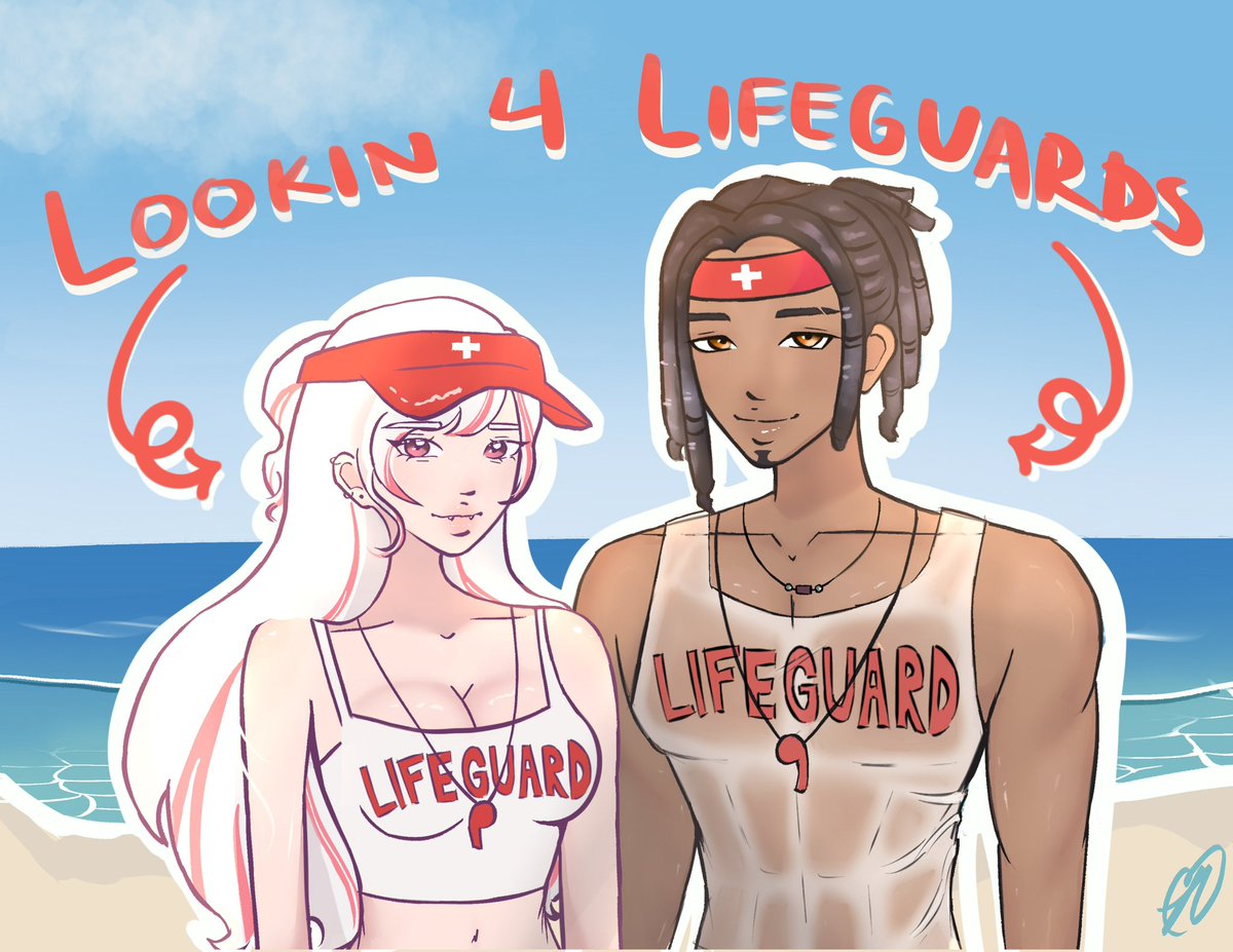 LOOKIN 4 LIFEGUARDS!!! 

let me draw you/oc/vtuber as a lifeguard pngtuber! 

please drop your design/refs below 👇 

I’ll be selecting a winner - pls like + rt to support, thank you! <3