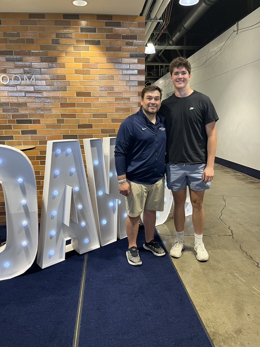 Isaac Tuffnell (@isaac_tuffnell) on Twitter photo I had a great time at <a href="/ButlerUFootball/">Butler Football</a> today! I appreciate the hospitality from <a href="/FBCoachMitch/">Coach Alex Mitchell</a> and the rest of the coaching staff!
<a href="/CoachTurnquist/">Scott</a> <a href="/JoelJanak/">Joel Janak</a> <a href="/dcgandy/">Dylan Gandy</a> <a href="/ZVille_Strength/">Zionsville S&C</a> <a href="/ZCSeagles/">Zionsville High School Athletics</a> <a href="/ZABCFundraiser/">Zionsville Athletic Booster Club</a> <a href="/ZVFB_video/">Z'Ville Football Video</a> <a href="/RBsCoachBodkin/">Zionsville Running Backs</a> <a href="/coachklynch/">Kevin Lynch</a> <a href="/HostlerClint/">Clint Hostler</a> I had a great time at <a href="/ButlerUFootball/">Butler Football</a> today! I appreciate the hospitality from <a href="/FBCoachMitch/">Coach Alex Mitchell</a> and the rest of the coaching staff!
<a href="/CoachTurnquist/">Scott</a> <a href="/JoelJanak/">Joel Janak</a> <a href="/dcgandy/">Dylan Gandy</a> <a href="/ZVille_Strength/">Zionsville S&C</a> <a href="/ZCSeagles/">Zionsville High School Athletics</a> <a href="/ZABCFundraiser/">Zionsville Athletic Booster Club</a> <a href="/ZVFB_video/">Z'Ville Football Video</a> <a href="/RBsCoachBodkin/">Zionsville Running Backs</a> <a href="/coachklynch/">Kevin Lynch</a> <a href="/HostlerClint/">Clint Hostler</a>