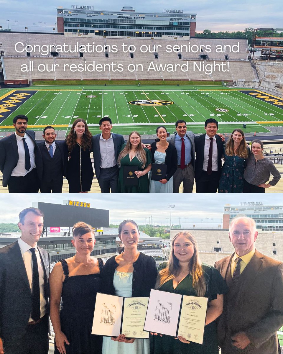 MizzouENT (@mizzouent) on Twitter photo This year, we celebrated the accomplishments of our residents at the Columns Club inside Memorial Stadium. We wish our senior residents--Dr. Bonnie Chen, Dr. Julia Dmowska, and Dr. Kelly Schmidt--the very best as they continue with their careers. You make us proud! #ResidENTs This year, we celebrated the accomplishments of our residents at the Columns Club inside Memorial Stadium. We wish our senior residents--Dr. Bonnie Chen, Dr. Julia Dmowska, and Dr. Kelly Schmidt--the very best as they continue with their careers. You make us proud! #ResidENTs
