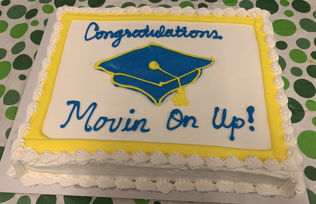 Our Kindergarteners had their Moving On Up ceremony today!