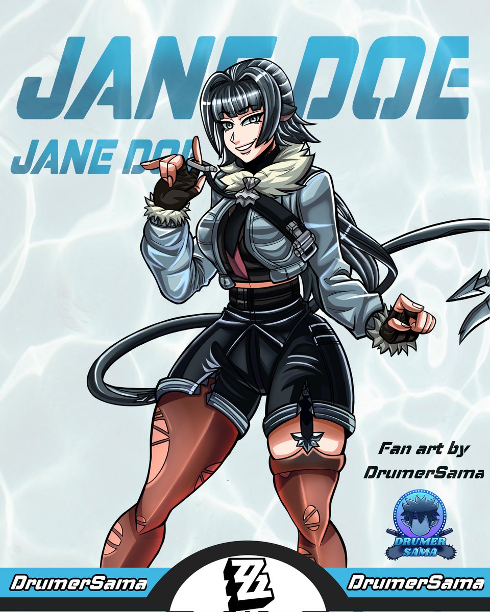 DrumerSama's tweet image. Jane Doe
#fanart #waifu #ZenlessZoneZero #janedoe #zzzero