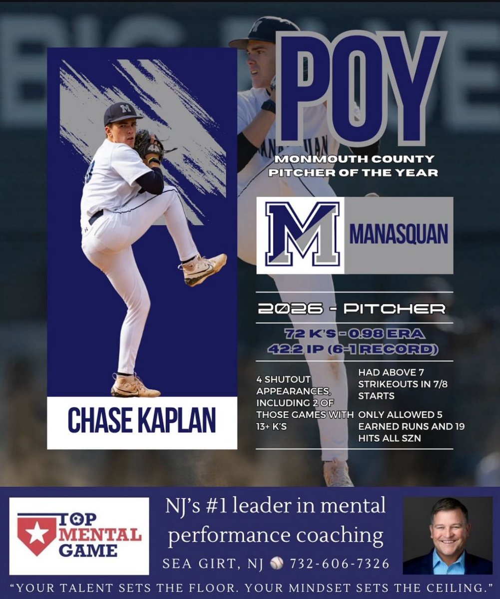 Monmouth County Pitcher Of The Year🔥🔥
instagram.com/p/DLIpZ9RysLi/…