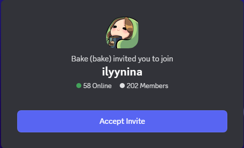 XSET Nina (@ilyynina) on Twitter photo trying to grow my community more outside of twitch so i am putting my discord out there
i mostly talk to my viewers and update here whether i am going live or not so if you are curious you should def join 😎 
discord.com/invite/Th8dskD… trying to grow my community more outside of twitch so i am putting my discord out there
i mostly talk to my viewers and update here whether i am going live or not so if you are curious you should def join 😎 
discord.com/invite/Th8dskD…