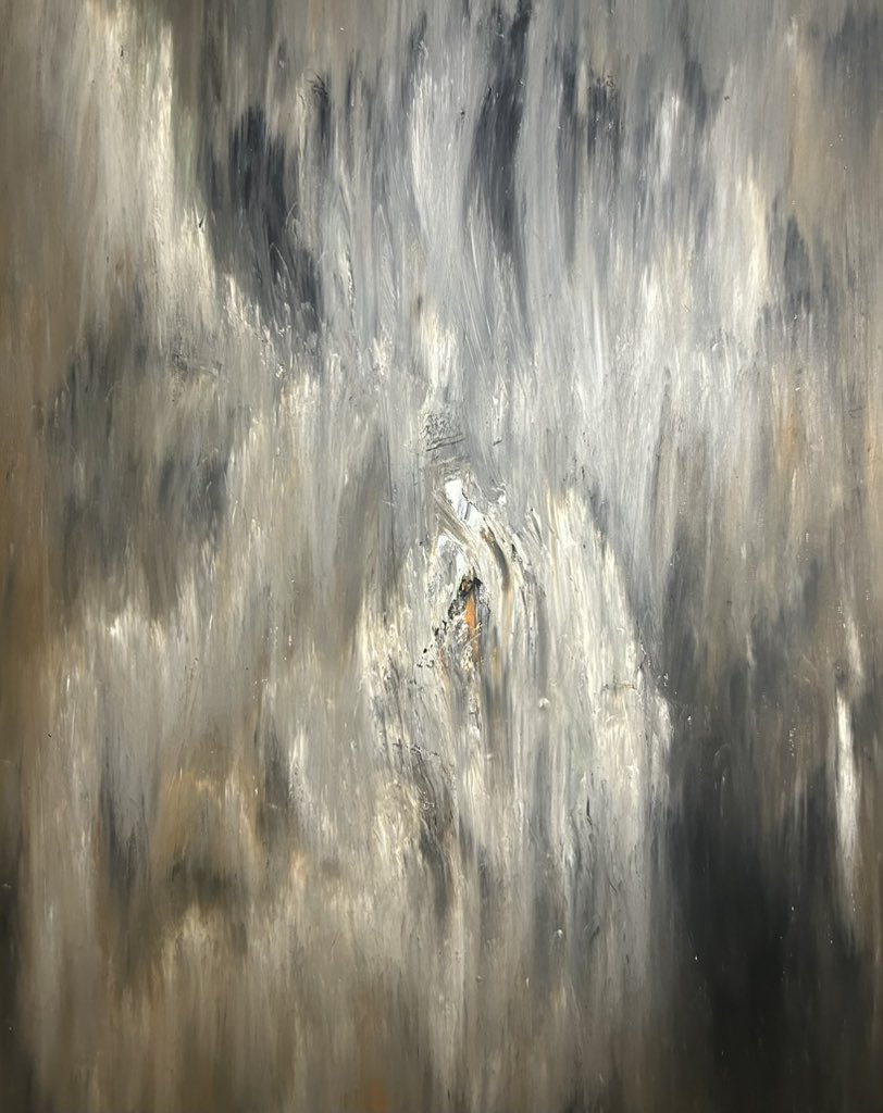 Caught By Surprise.
Oil Pastels, Paper, June 19, 2025.