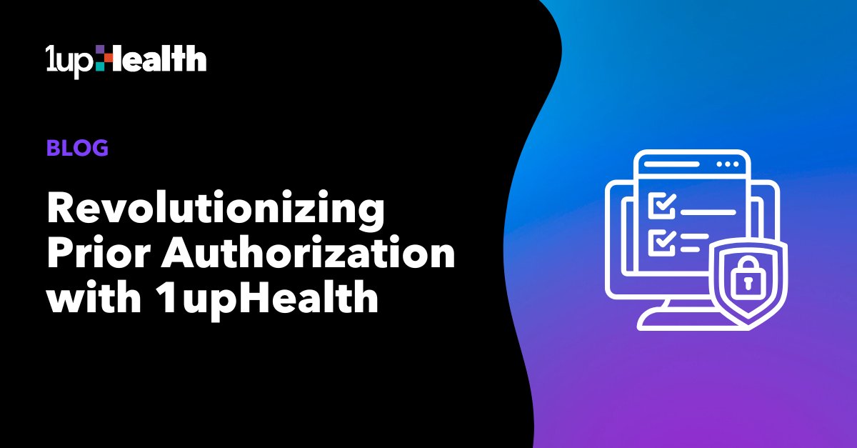 1upHealth (@1up_health) on Twitter photo During a recent <a href="/HL7/">HL7 International</a> Da Vinci Virtual event, 1up's Chief Strategy Officer <a href="/donrucker/">Donald Rucker</a> and Sr. Product Manager Jeremy Yoon showcased how our FHIR-native, cloud-powered platform is poised to revolutionize Prior Authorization.
For more 👉 bit.ly/3TEiZkN
#FHIR #APIs #CMS During a recent <a href="/HL7/">HL7 International</a> Da Vinci Virtual event, 1up's Chief Strategy Officer <a href="/donrucker/">Donald Rucker</a> and Sr. Product Manager Jeremy Yoon showcased how our FHIR-native, cloud-powered platform is poised to revolutionize Prior Authorization.
For more 👉 bit.ly/3TEiZkN
#FHIR #APIs #CMS