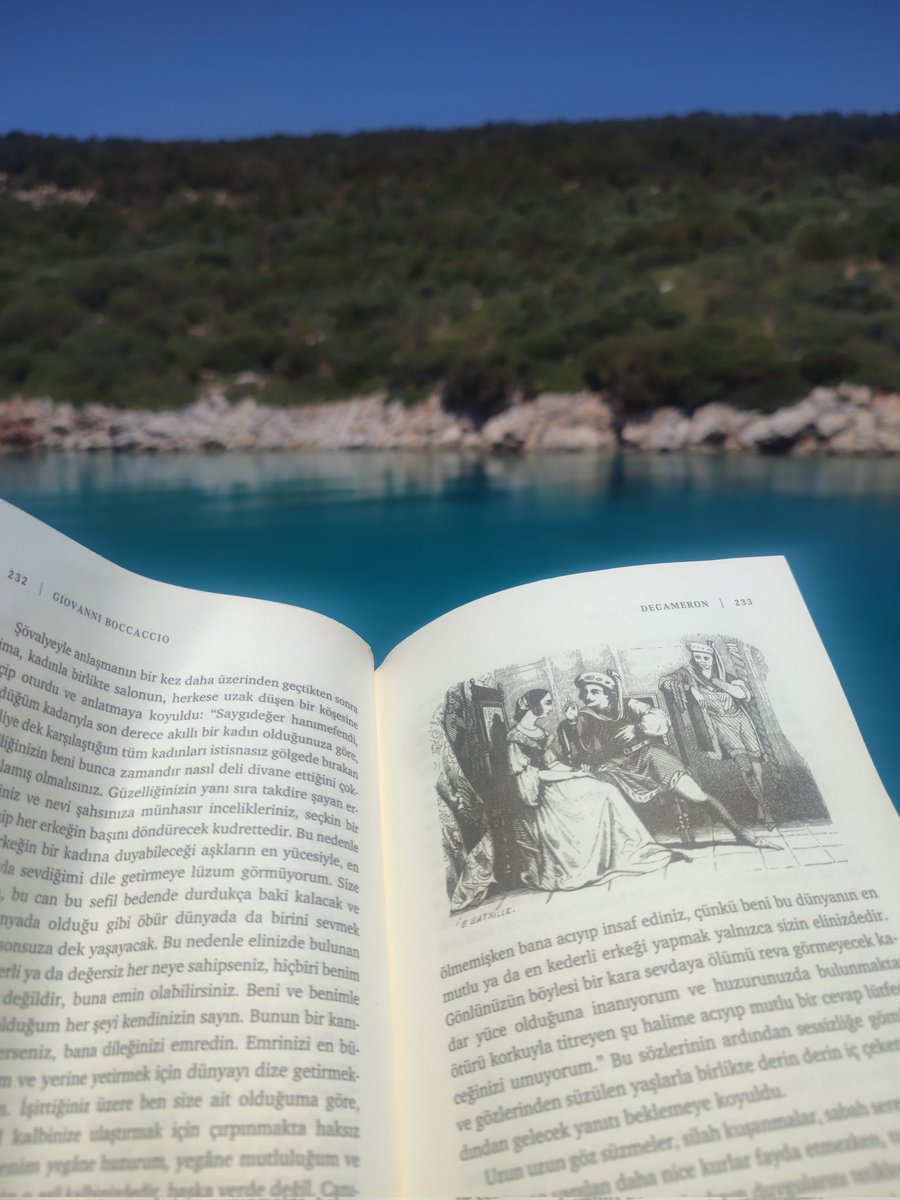 Decameron; hikayeler biraz tekrara sarıyor bir yerden sonra ama yazıldığı dönem düşünülünce iyi bir kitap