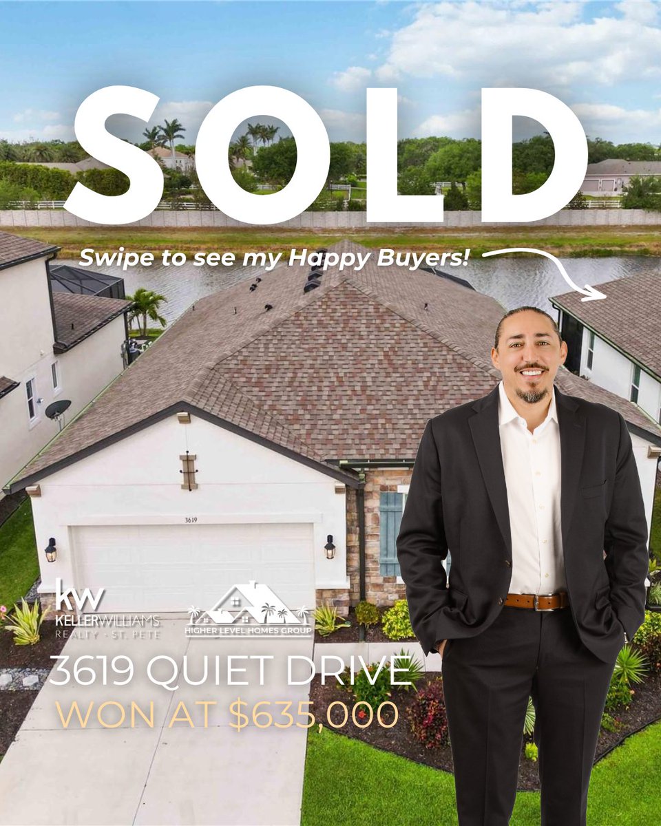 AgtAdamSellsFL's tweet photo. There's nothing better than helping people you truly care about find their perfect spot in paradise! Just closed on the most amazing home for some of our dearest friends, and my heart is absolutely FULL! 

Adam Benmbark
Keller Williams St. Pete
📞 727-222-0084 https://t.co/jYqyvOmw1u