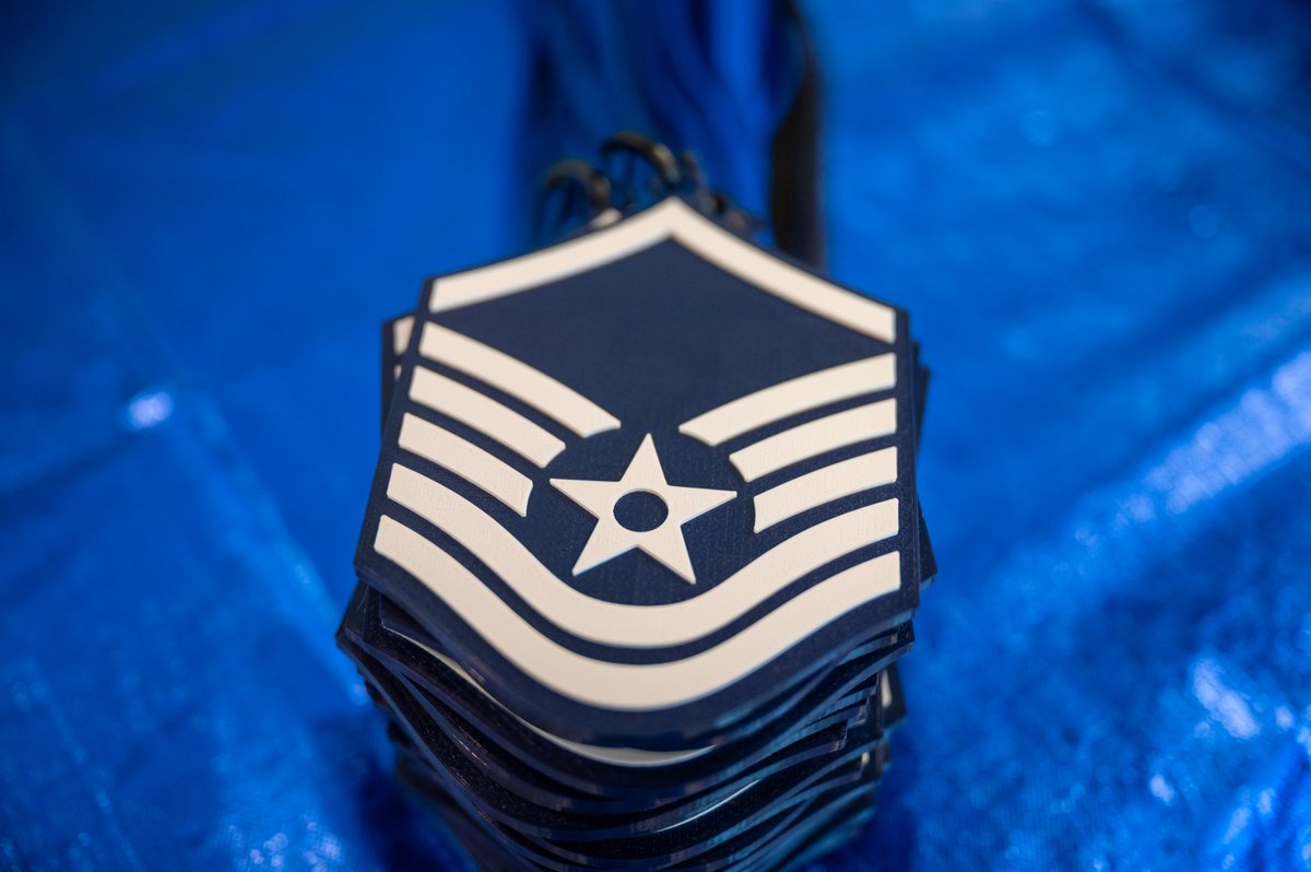 SLDelta45's tweet image. Last week we celebrated our newest Master Sergeant selects at a release party centered on their well-deserved promotion to the Senior Non-Commissioned Officer tier.
More images are available on our Flickr: flickr.com/gp/185026006@N…