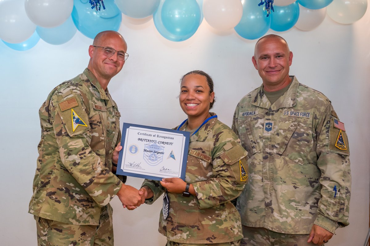 Last week we celebrated our newest Master Sergeant selects at a release party centered on their well-deserved promotion to the Senior Non-Commissioned Officer tier. 

More images are available on our Flickr: flickr.com/gp/185026006@N…