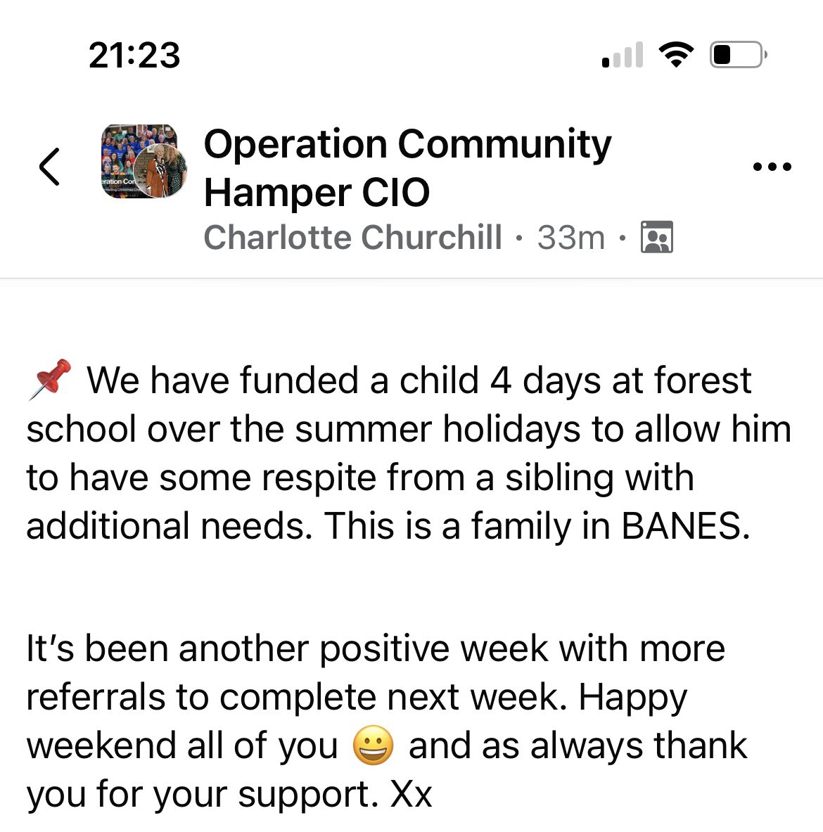 Charlotte (@jugglingmum2011) on Twitter photo Plugging away each day to provide support week by week <a href="/OCH1883/">Operation Community Hamper</a> continues to support local people that need a helping hand so thank you to everyone who supports us 💙 Plugging away each day to provide support week by week <a href="/OCH1883/">Operation Community Hamper</a> continues to support local people that need a helping hand so thank you to everyone who supports us 💙