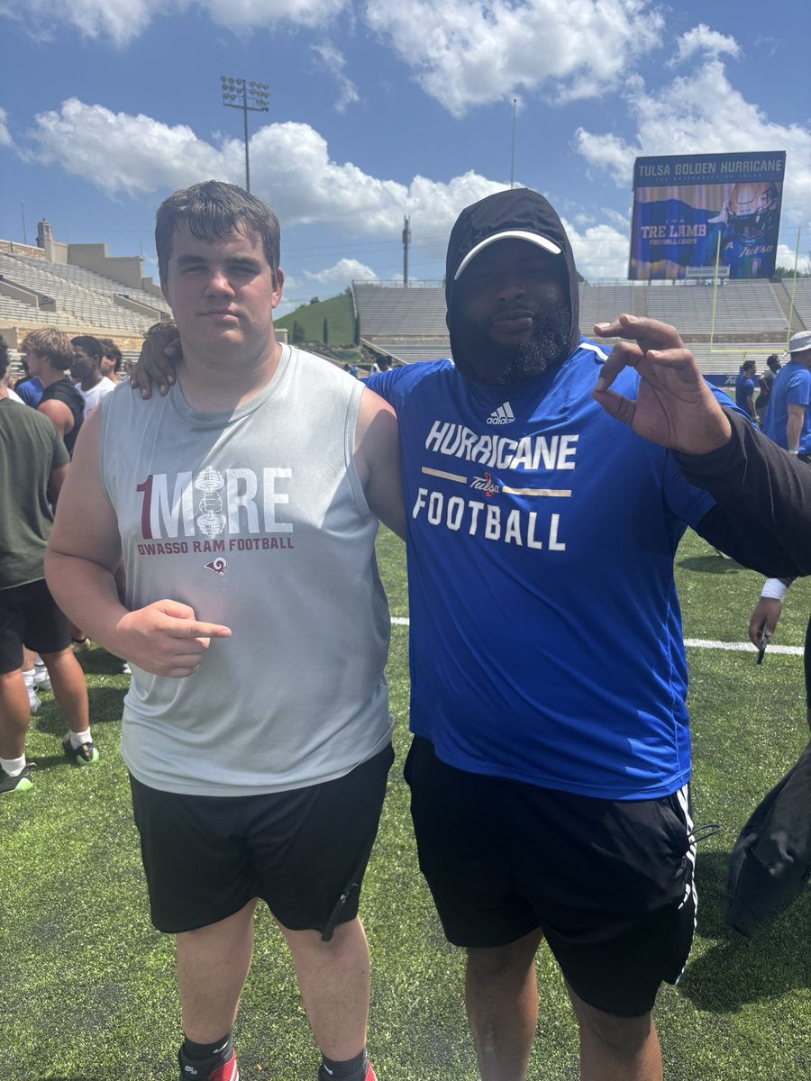 ShawnKJr77's tweet image. Great camp at @TulsaFootball today!! Can’t wait to be back and compete!!! @justinpruitt68 @JamieSumner @jscelfo66 @coach_khuff @jcjohnson40 #AGTG