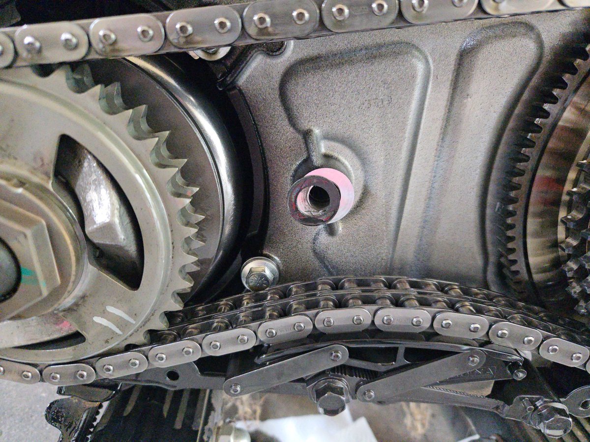 That one little gasket is 2 bucks. To change it cost me 70 more bucks. 62 for primary gasket. 8 more for the primary oil.