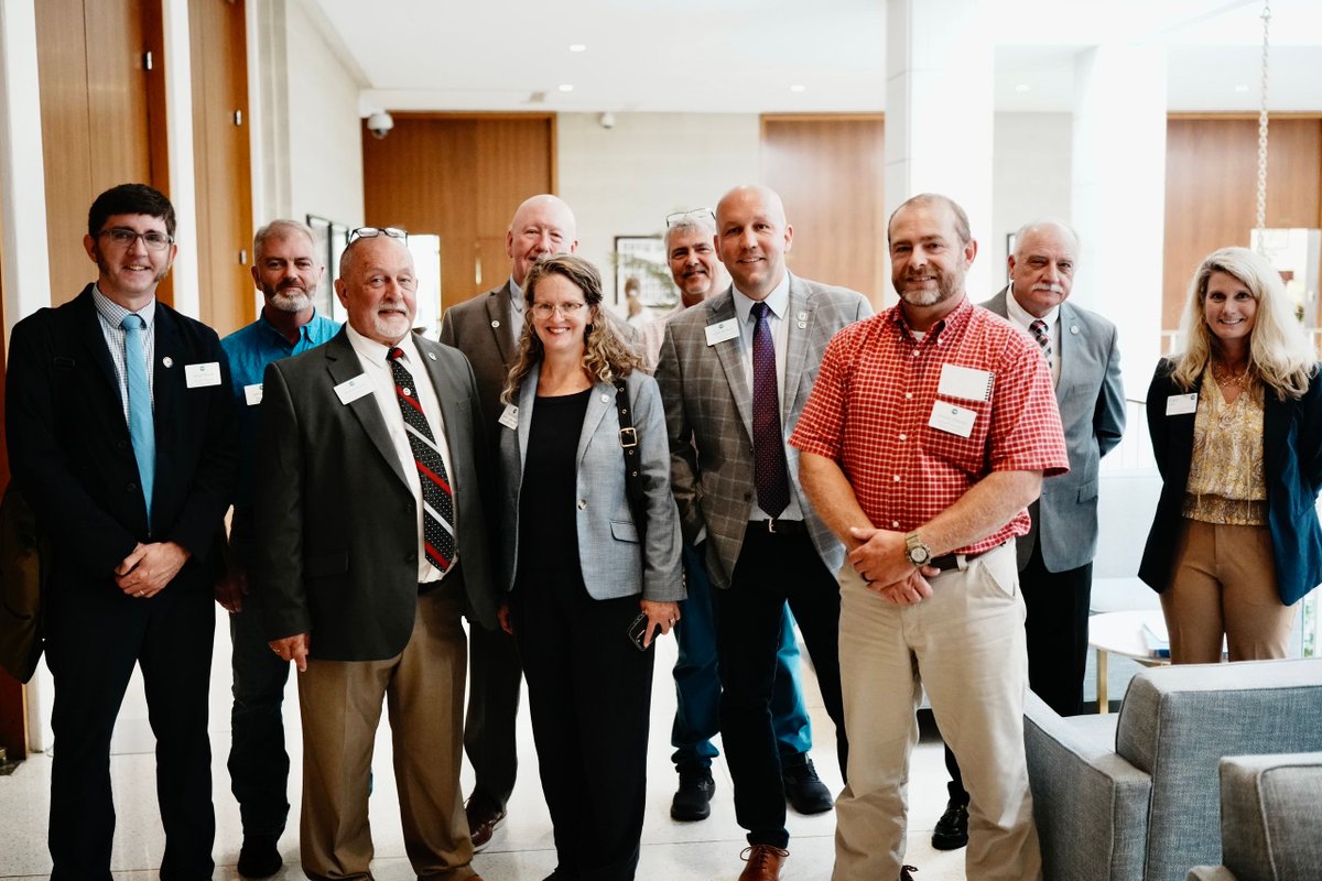 County officials gathered for a briefing by our Advocacy &amp; Policy team on key legislative updates &amp; priority talking points. Then it was off to the Legislative Building to advocate on behalf of #NCCounties. Thanks for joining us for an impactful #CountyAdvocacyDays 2025!