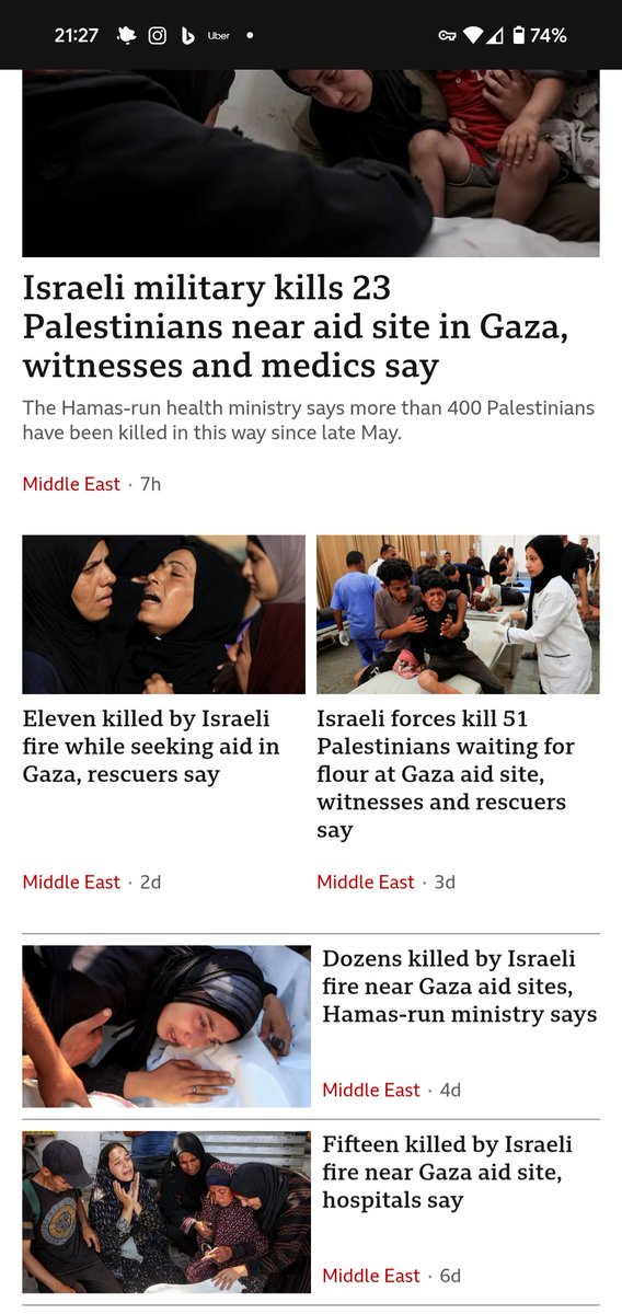 Shooting Aid seeking women and children has become a regular phenomena for the IDF.

Yet, there is not a single step from the Western governments to stop them. The BBC and others report them as if it is very normal to have dozens of people killed everyday.