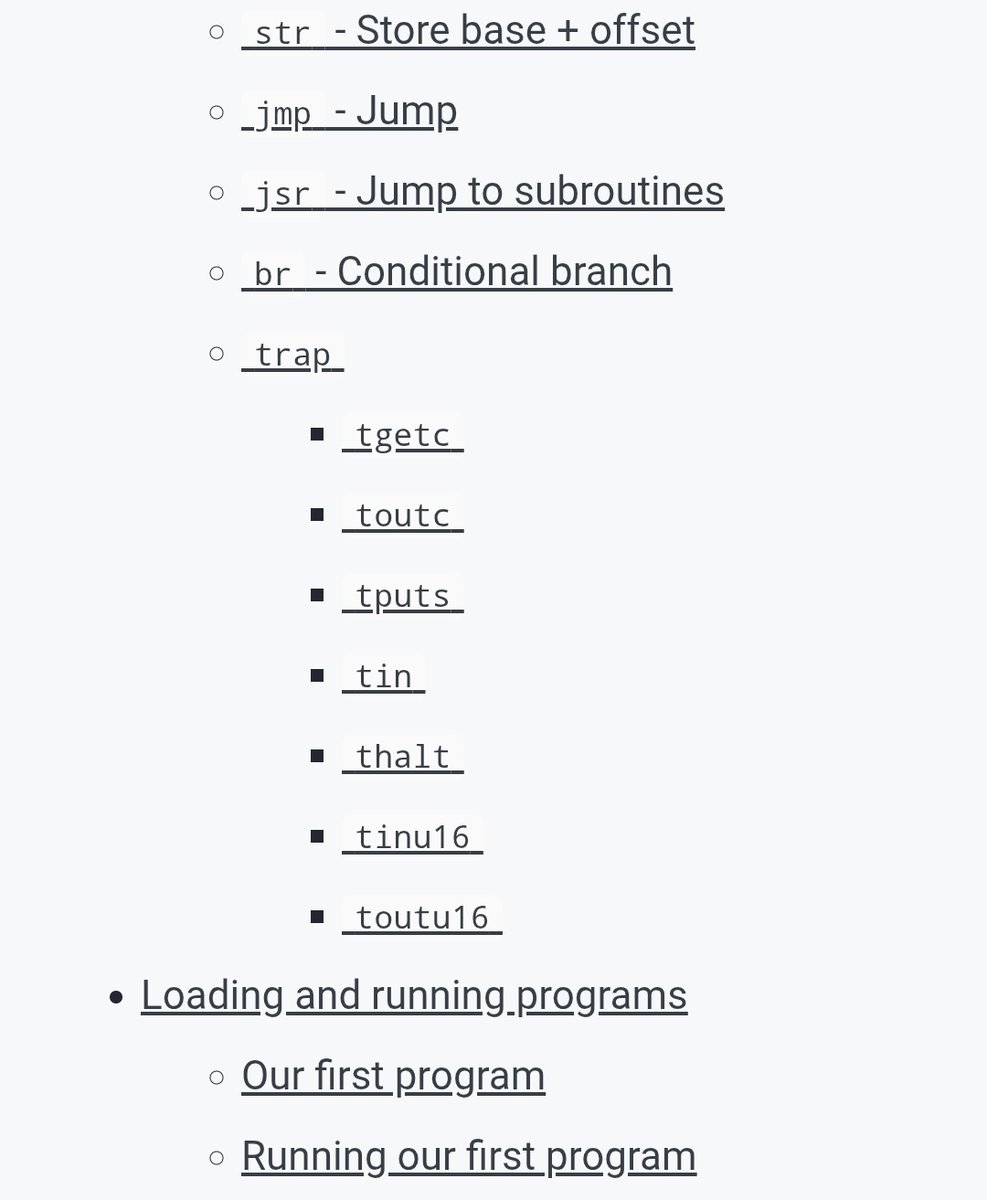 TrisH0x2A's tweet photo. Writing a simple 16 bit VM in less than 125 lines of C

learn how (some) virtual machines operate under the hood, by building register-based VM capable of interpreting and running a limited set of ASM instructions + some bonus programs to test

https://t.co/eHD9CmYuDD https://t.co/GC1MNMsnvi