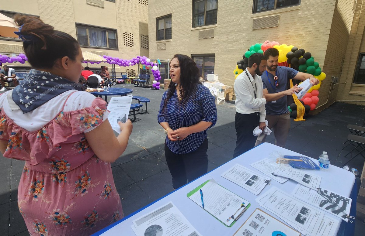 CIANAINC's tweet image. Instead of taking #Juneteenth off, our Outreach team went to a Resource Fair hosted by @CAMBAInc at a local family shelter. Economic and housing justice are deeply tied into racial justice. Celebrating with such a diverse community is a small step towards true equality.
