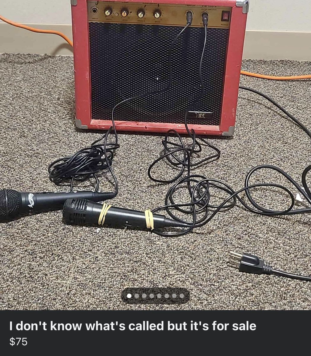 Wallop4000's tweet image. Really Loving this  Person on Marketplace who Doesn’t Seem  to Know What  Anything Is