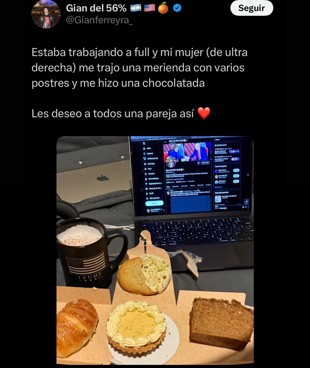 “TRABAJANDO A FULL”

Por este usuario libertario que asegura trabajar mucho en Twitter.